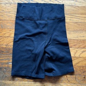 Abercrombie and Fitch black nylon shorts